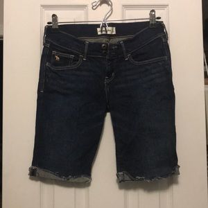 Abercrombie jean shorts